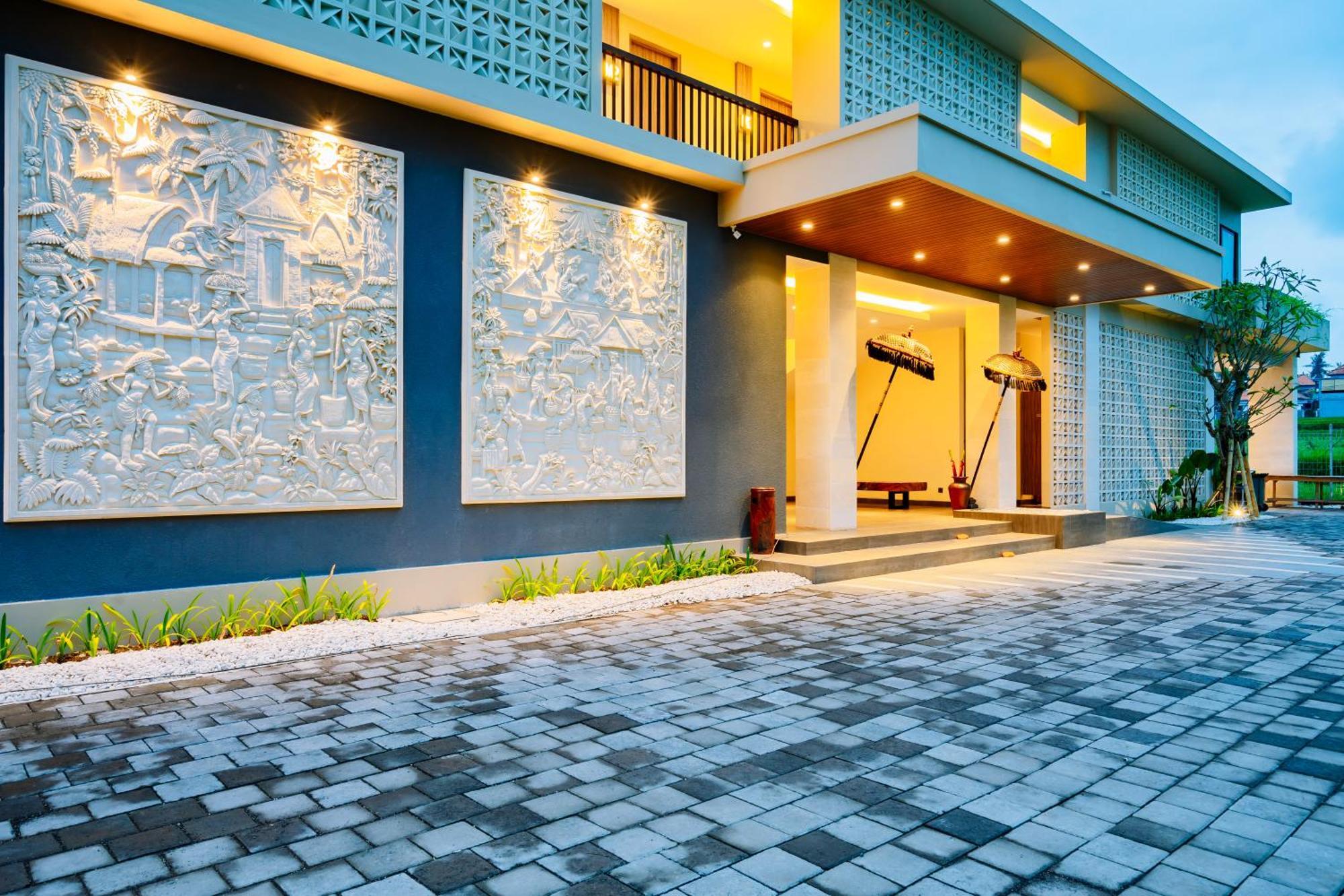 Big Dragon Villas Ubud Exterior foto