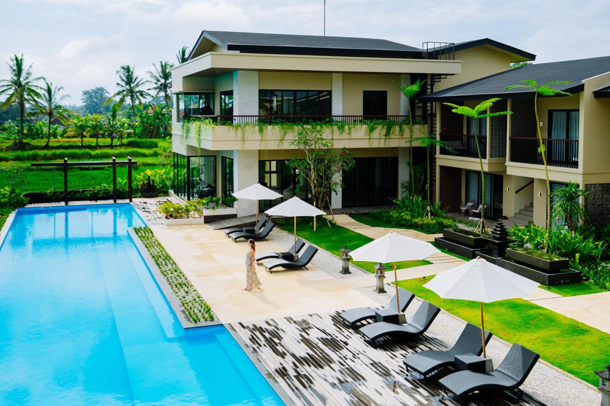 Big Dragon Villas Ubud Exterior foto