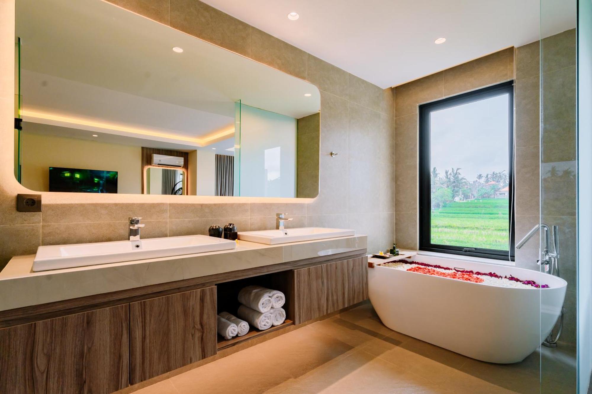 Big Dragon Villas Ubud Exterior foto